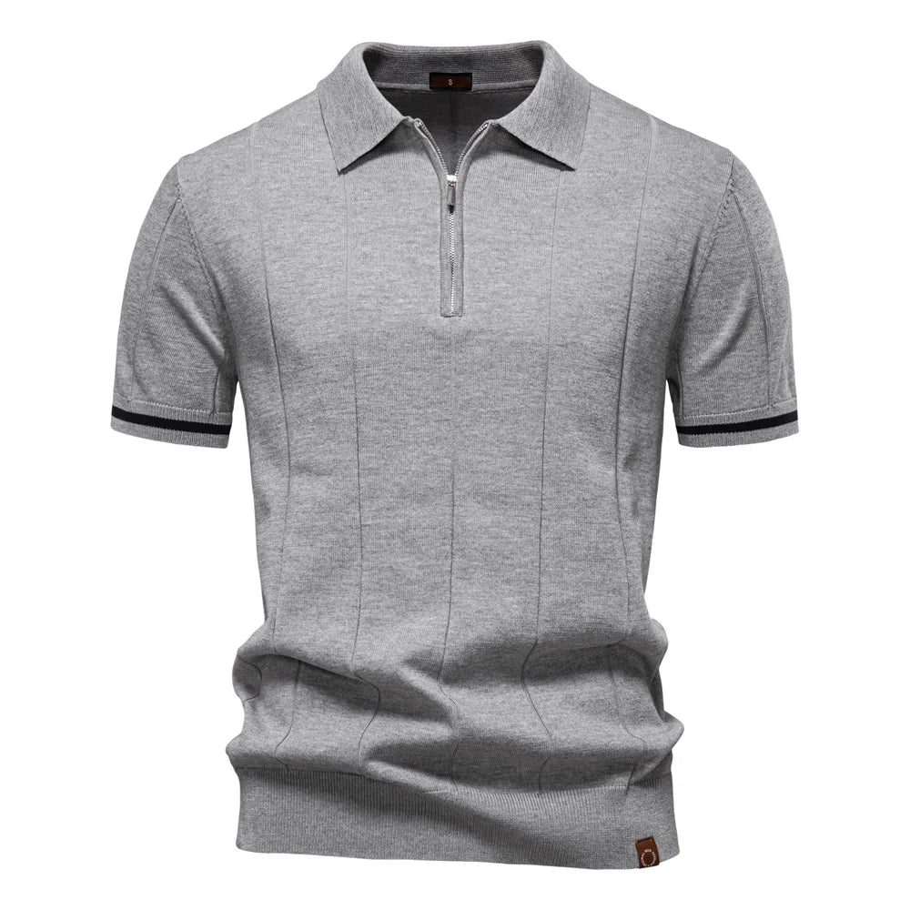 Van Elst Mode® | Zomerse Polo met Rits