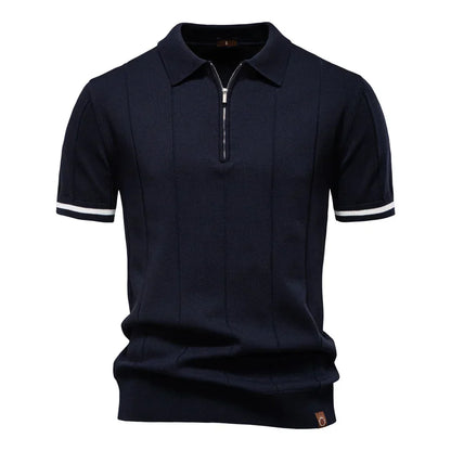 Van Elst Mode® | Zomerse Polo met Rits