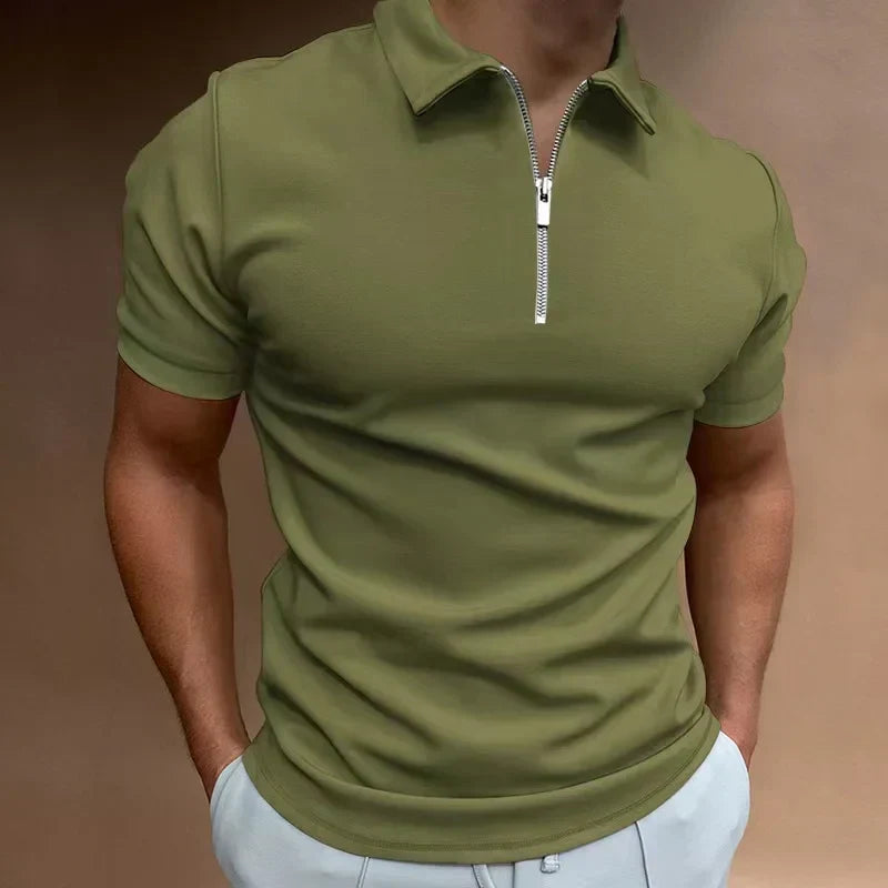 Van Elst Mode® | Klassieke Rits Polo Shirt (TIJDELIJK 1+1 GRATIS!)