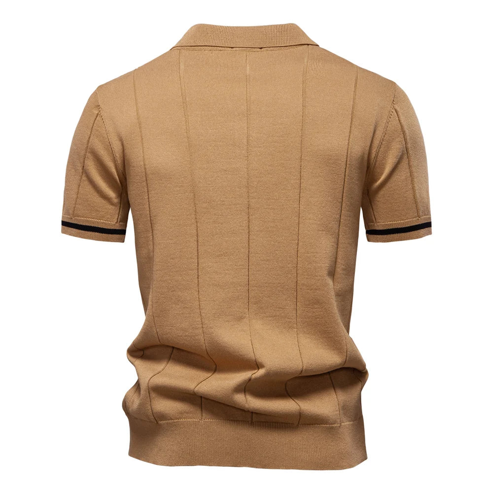 Van Elst Mode® | Zomerse Polo met Rits