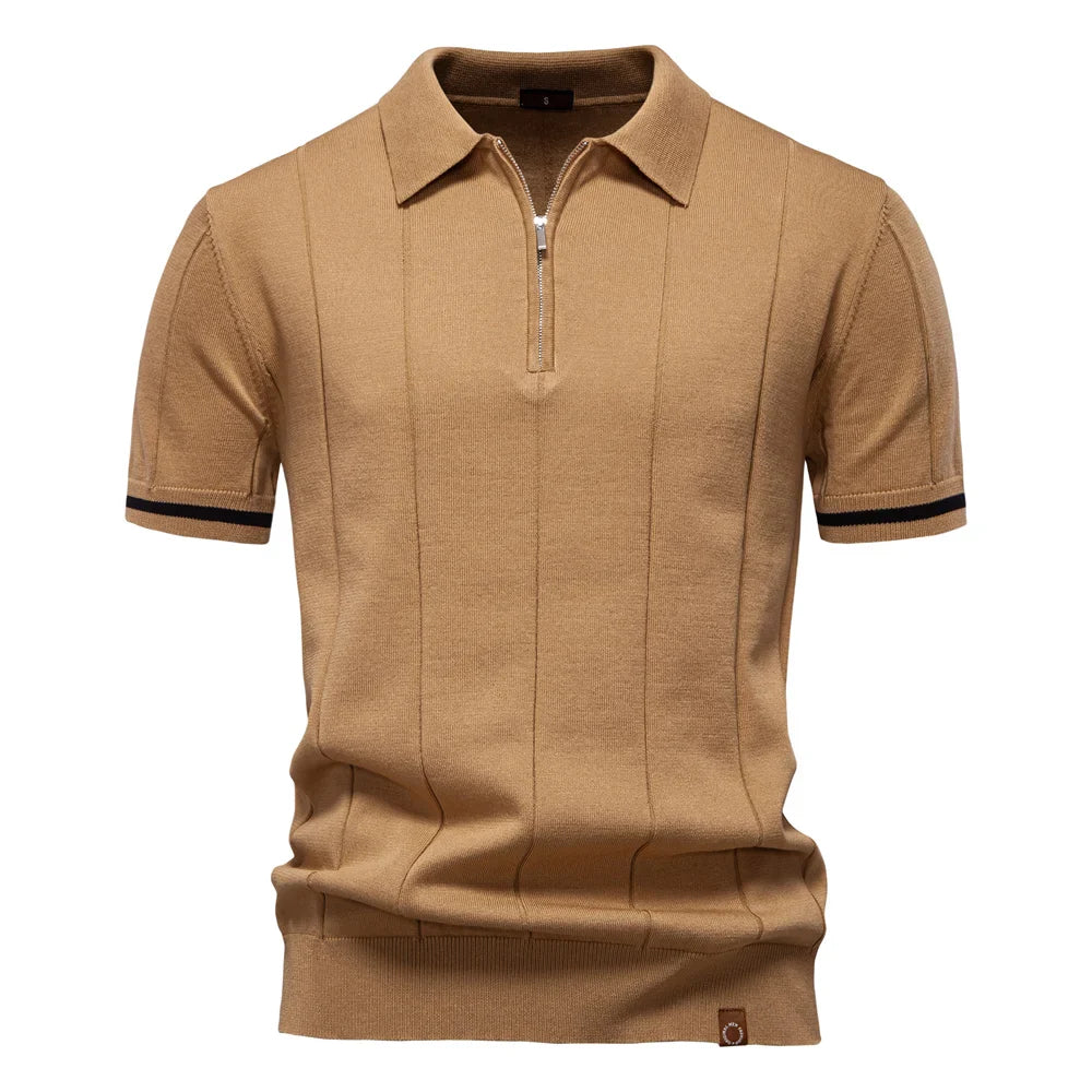 Van Elst Mode® | Zomerse Polo met Rits