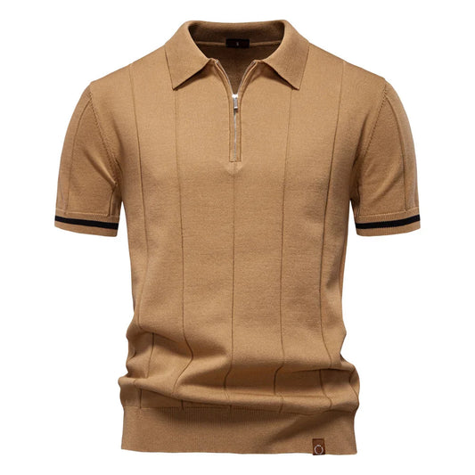 Van Elst Mode® | Zomerse Polo met Rits