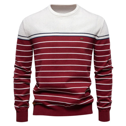 Van Elst Mode® | Herentrui Met Streepdesign