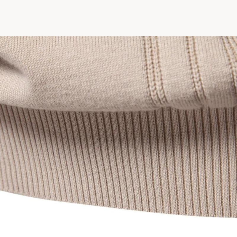 Van Elst Mode® | Katoenen Herentrui Met Streepdesign