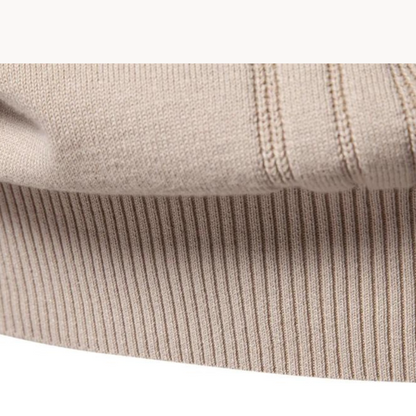Van Elst Mode® | Katoenen Herentrui Met Streepdesign