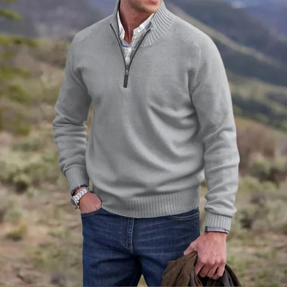 Van Elst Mode® | Moderne Zip Trui