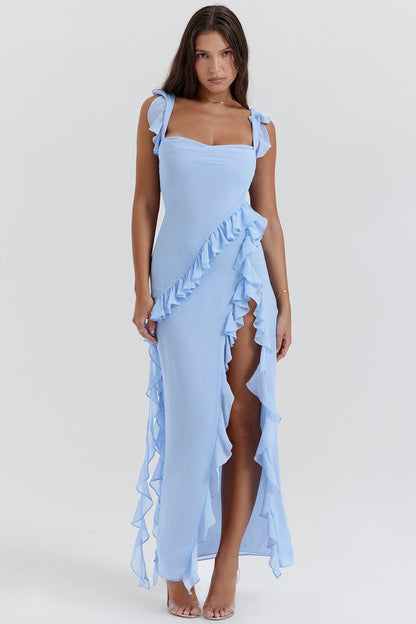 Van Beeck Amsterdam® | Stralende Jurk met Ruffles