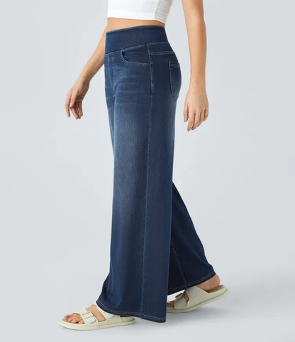 Van Beeck Amsterdam® | Comfortabele jeans met hoge taille
