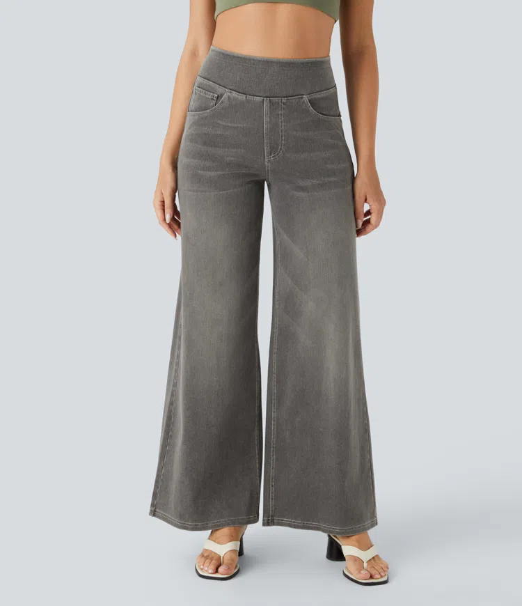 Van Beeck Amsterdam® | Comfortabele jeans met hoge taille