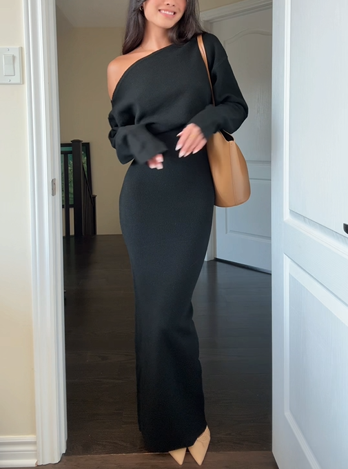 Van Beeck Amsterdam® | One-Shoulder Dress