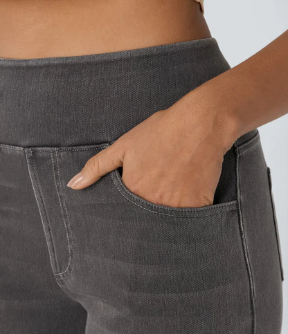 Van Beeck Amsterdam® | Comfortabele jeans met hoge taille