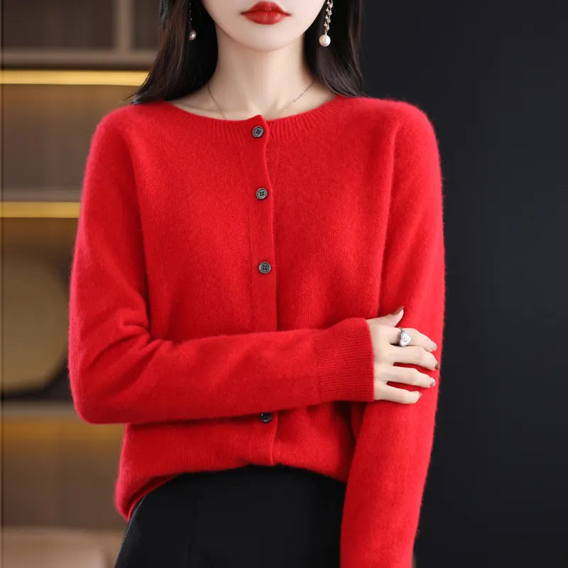 Van Beeck Amsterdam® | Elegante Knoopjes Cardigan