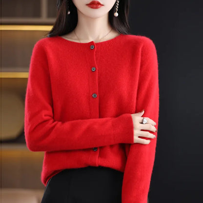 Van Beeck Amsterdam® | Elegante Knoopjes Cardigan