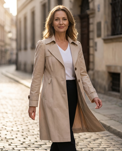 Van Beeck Amsterdam® |  Elegante comfortabele zomer jas