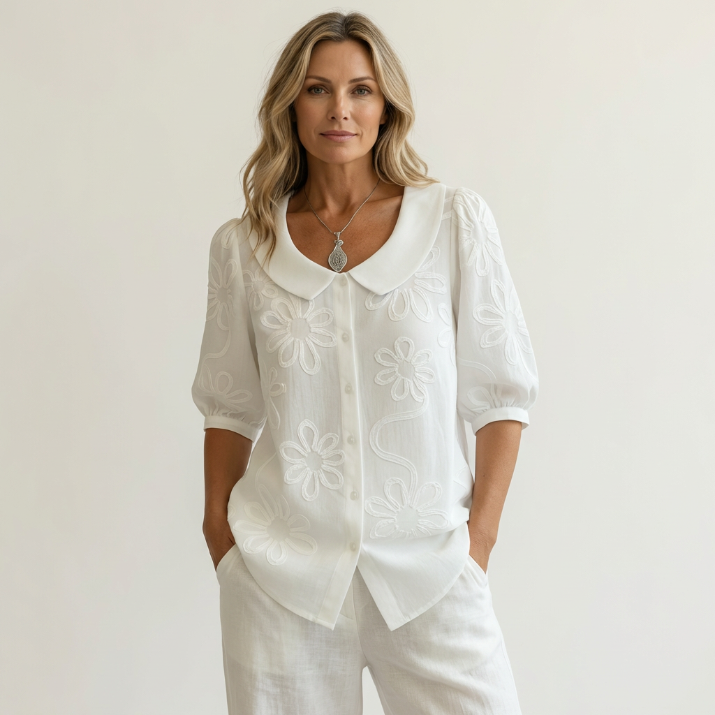 Van Beeck Amsterdam®| Elegante zachte dames blouse