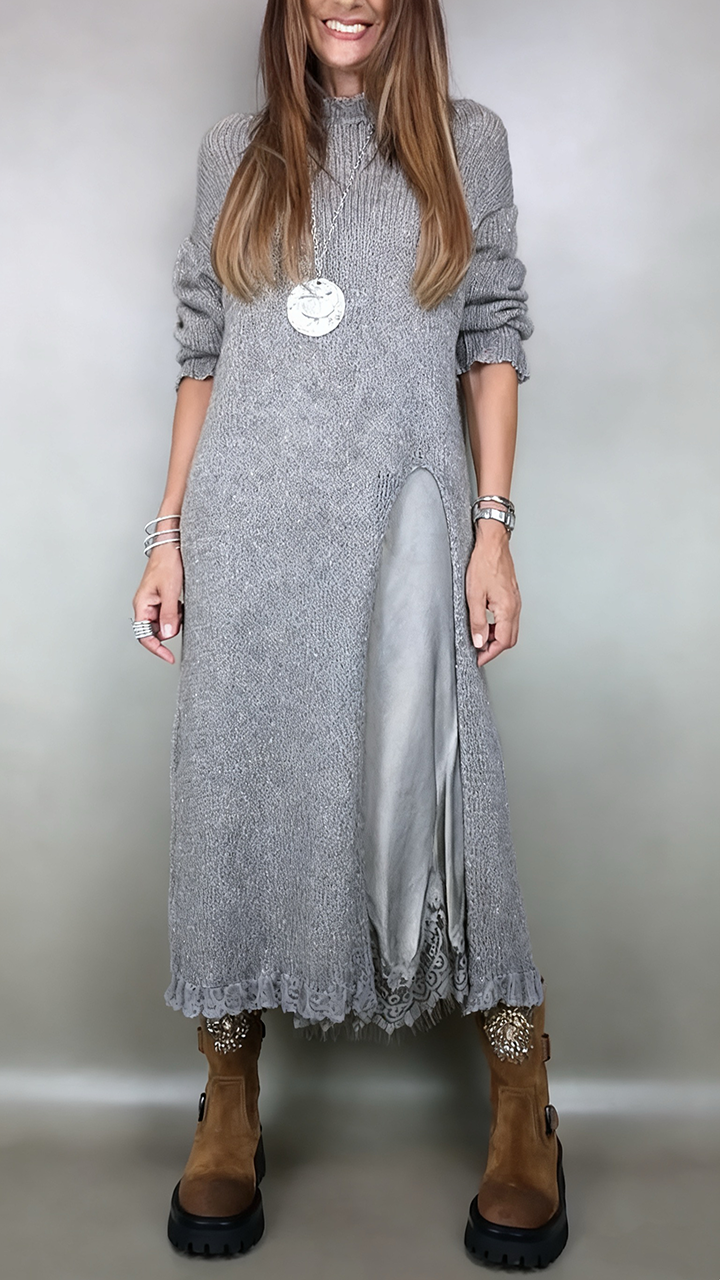 Van Beeck Amsterdam® | Complete stijlvolle outfit  (Lange trui + jurk)