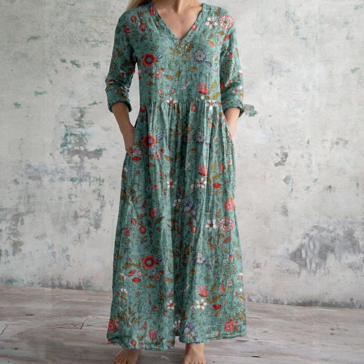 Van Beeck Amsterdam® | Elegante Bloemenjurk