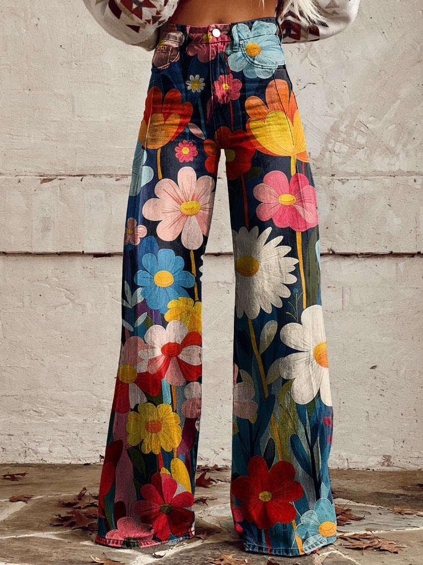 Van Beeck Amsterdam® | Elegante en Moderne Bloemenbroek