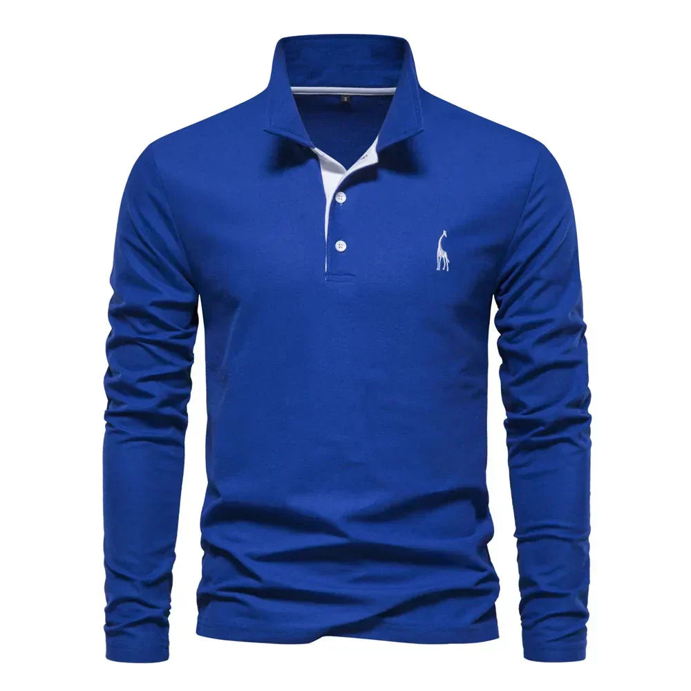 Van Elst Mode® | Polo met Lange Mouwen