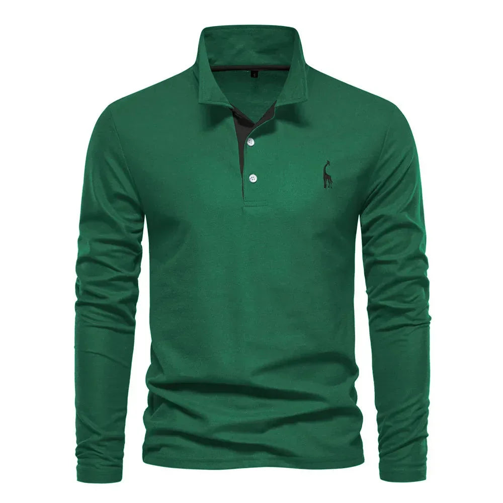 Van Elst Mode® | Polo met Lange Mouwen