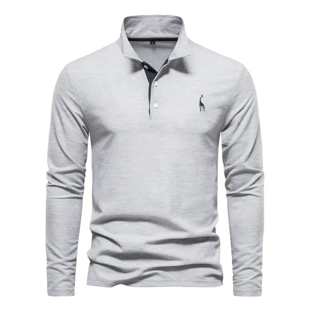 Van Elst Mode® | Polo met Lange Mouwen