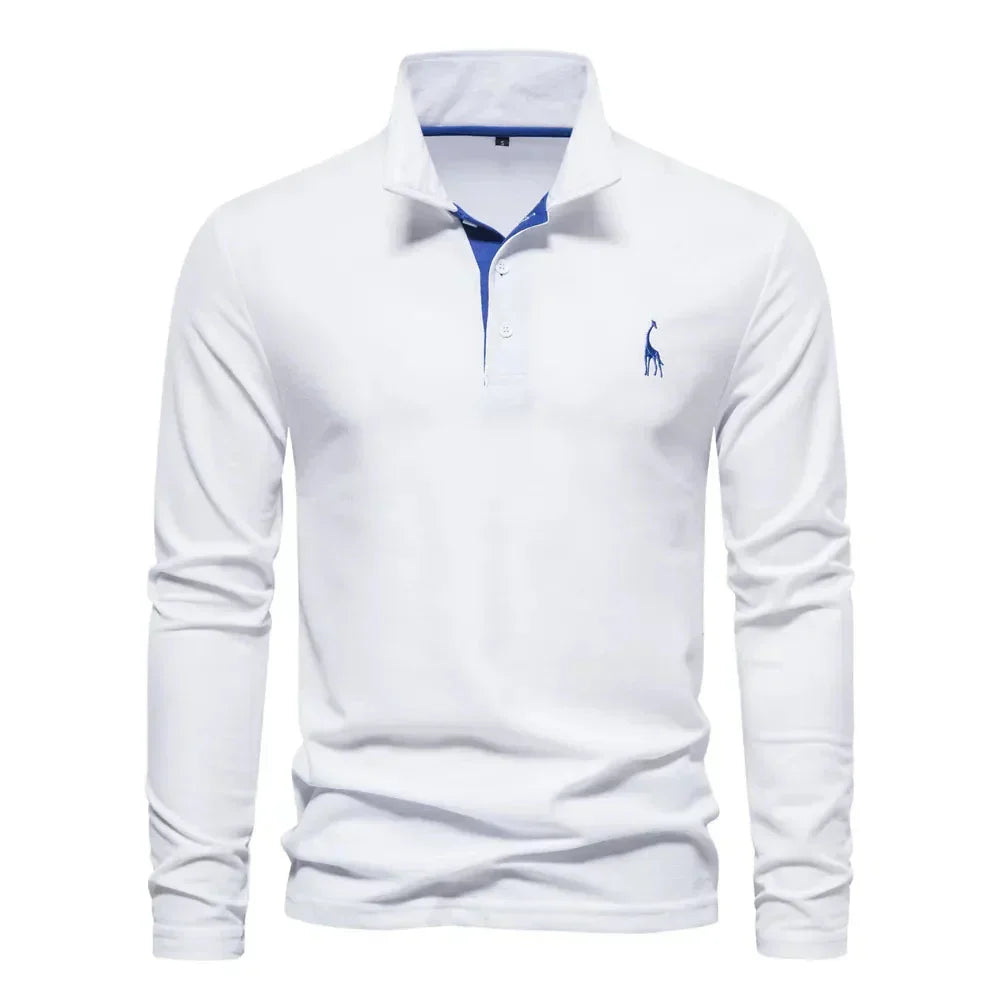 Van Elst Mode® | Polo met Lange Mouwen