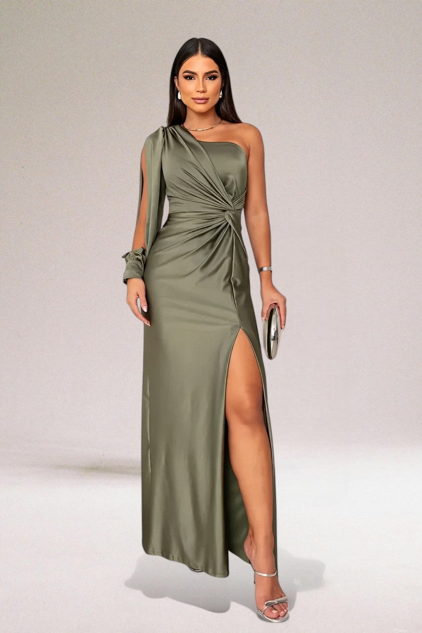 Van Beeck Amsterdam® | Elegante Asymmetrische Jurk